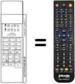 Télécommande équivalente 583.526