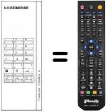 Télécommande équivalente 583.561