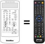 Télécommande équivalente 597-059E