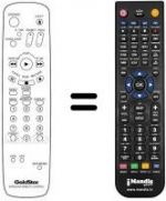 Télécommande équivalente 597-086G