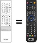 Télécommande équivalente 6090