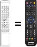 Télécommande équivalente 617402 H