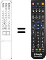 Télécommande équivalente 8655120