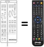 Télécommande équivalente 660.01.0222