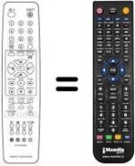 Télécommande équivalente LG KB 20U71X