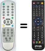 Télécommande équivalente LG RT-15LA31