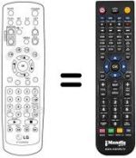 Télécommande équivalente LG CE 29Q46 ET