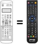 Télécommande équivalente 69099-625-703