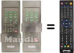 Télécommande équivalente 6A 10 E