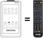 Télécommande équivalente 70057 F