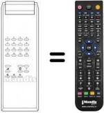 Télécommande équivalente 701308078
