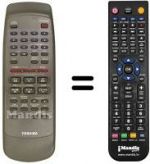 Télécommande équivalente 7014-8228