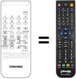 Télécommande équivalente 7014-8400