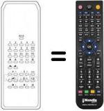 Télécommande équivalente Pathé Cinema 6385