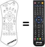 Télécommande équivalente 77-000003-001