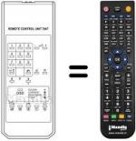 Télécommande équivalente LUMATRON 784 T