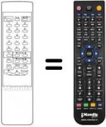Télécommande équivalente 785-51400-07
