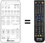 Télécommande équivalente 939P-04301