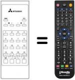 Télécommande équivalente 939P-05501