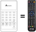 Télécommande équivalente 939P-05502