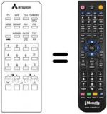Télécommande équivalente 939P-05701
