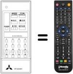 Télécommande équivalente 939P-08906