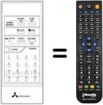 Télécommande équivalente 939P-10304