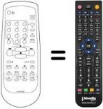 Télécommande équivalente 97P1R2CPB0