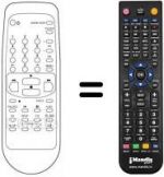 Télécommande équivalente Schaub Lorenz SL 4697