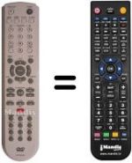 Télécommande équivalente 97P1RA2FB