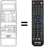 Télécommande équivalente A07902