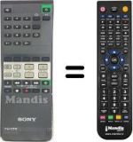 Télécommande équivalente Sony KV-C 2569 D