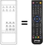 Télécommande équivalente A510710