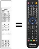 Télécommande équivalente A 518611