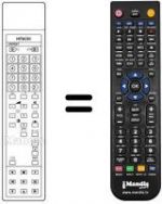 Télécommande équivalente A 518615
