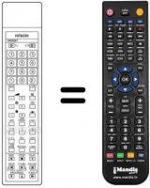 Télécommande équivalente A 518612