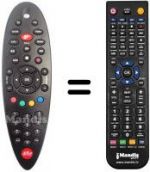Télécommande équivalente Alice ALICE HOME TV (ELSAG)