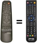 Télécommande équivalente AST-80