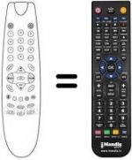 Télécommande équivalente BK 55-S