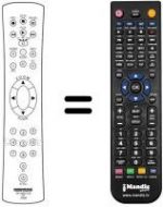 Télécommande équivalente BC 1002