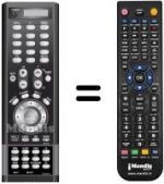 Télécommande équivalente BN59-00493A