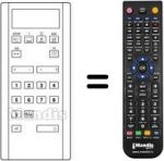 Télécommande équivalente IMC 2