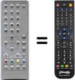 Télécommande équivalente Lenoir 2043 L