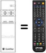 Télécommande équivalente LG CBZ 4102