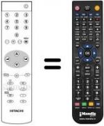 Télécommande équivalente Hitachi C 28 W 440 N