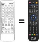 Télécommande équivalente Hitachi CL 2546 TAN