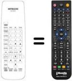 Télécommande équivalente CLK 214 C