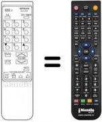 Télécommande équivalente CLU 241