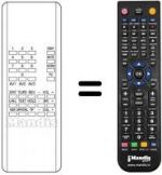 Télécommande équivalente Hitachi CPT 2226