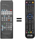 Télécommande équivalente Reflex CTV 70BB9510